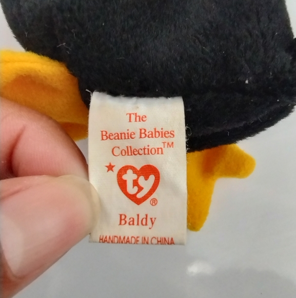 ✓Ty Beanie Babies Baldy The Eagle Retired 1996 - Picture 8 of 16